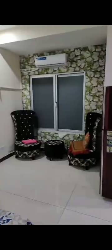 1bed studio furnished flt for rent monthly daily weekly basis Ghauri town phase 5 2