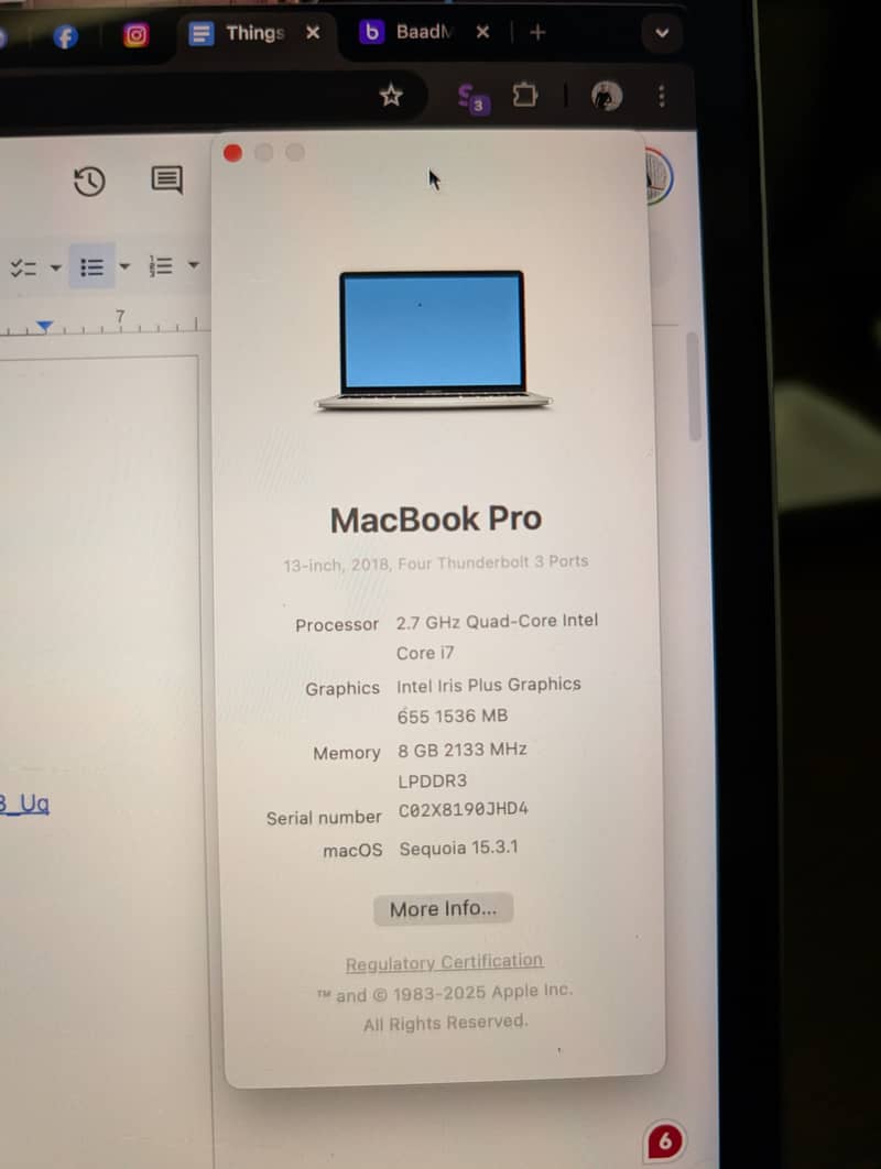 MacBook Pro 2018 - Lush Condition 3