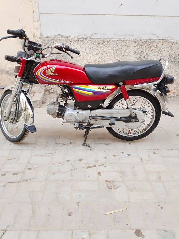 Honda CD 70 model 14 new condition 2