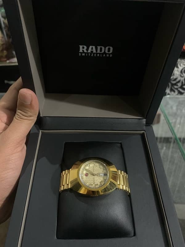 110% orignal Rado Switzerland with box and accessories 0