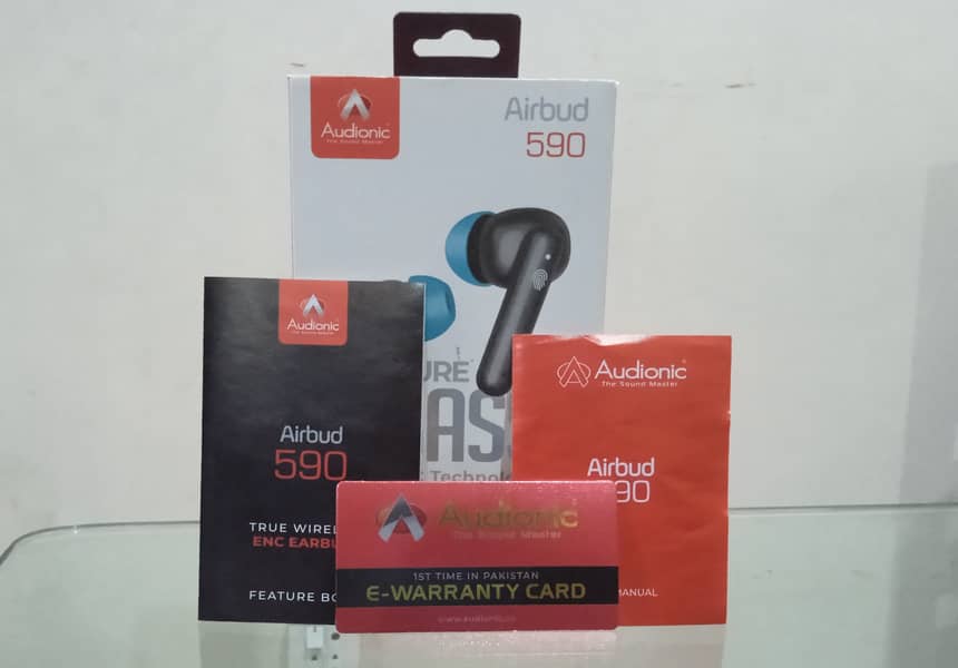 Audionic Airbud 590 Wireless Earbuds TWS Earbud With Quad MIC, ENC Wir 3