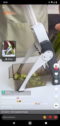 Vegetable salad slicer