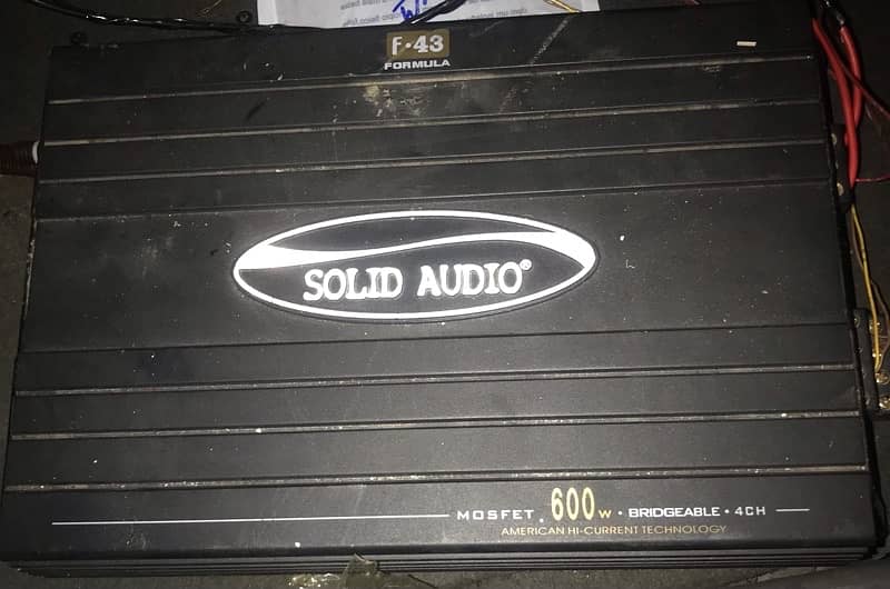 solid audio 600 watt american 4ch 0