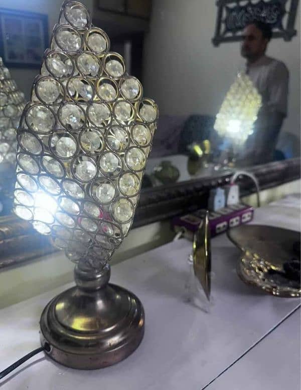 2 Crystal Decoration Side Lamps 0