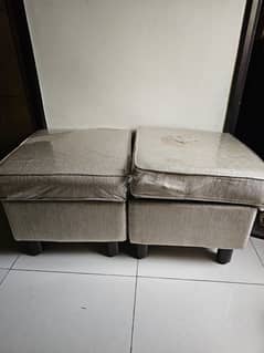 5 Seater Ottoman Sofa Set (With Storage)