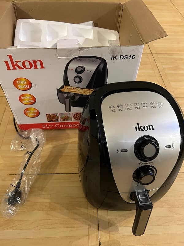 Ikon 5 liters Brand New Air fryer for sale 2