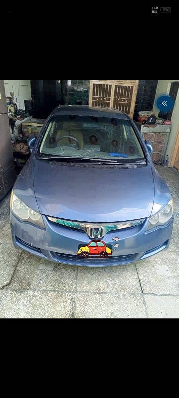 Honda Civic Oriel 2007 blue 0