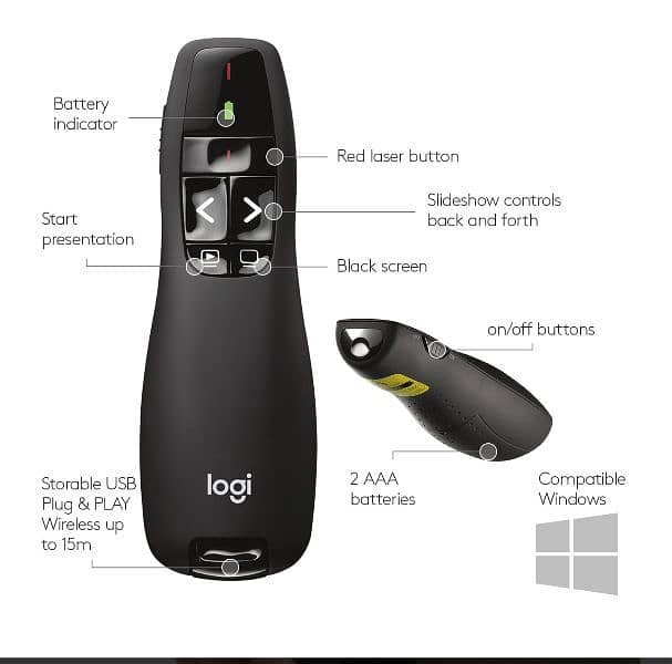 Logitech presentation remote 0