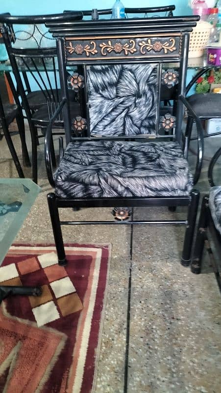 iron rod sofa set 1