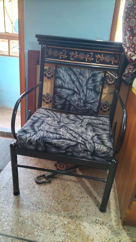 iron rod sofa set 3