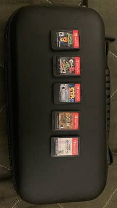 Nintendo Switch Games/Luigis Mansion3,Super smash,Zelda,Splatoon 2,CTR