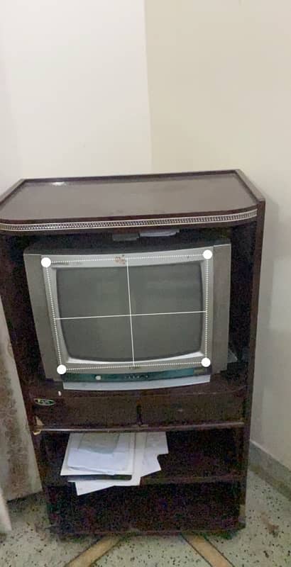 TV console + Trolly 4,4ft 1