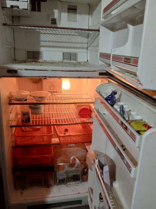 deep freezer and fridge (both) are available of national original 4