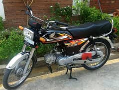 Honda CD 70 Black 2022 First Owner (0301/4019/306)