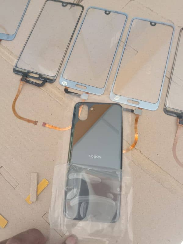 Sharp Aquos R2 Touch Oca Glass Original Replacement 6