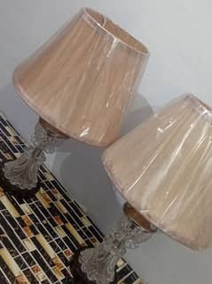 2 piece side table lamps