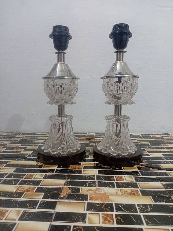 2 piece side table lamps 4