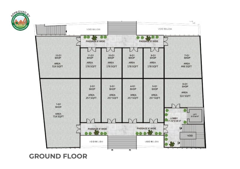 Right time for investment installment shop in dha phase 1 Islamabad 5