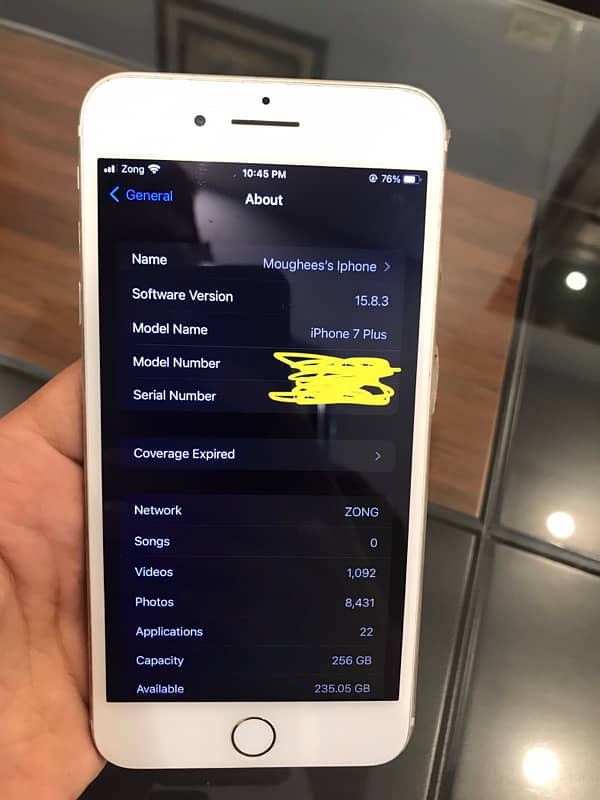 Iphone 7Plus 256gb Pta approve 2