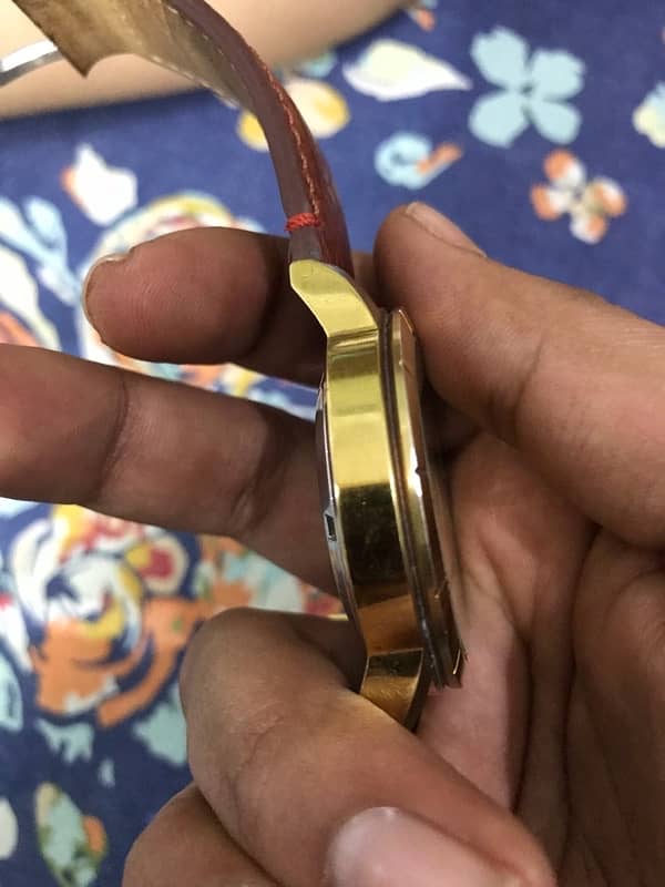 SEIKO 5 original gold plated watch 1