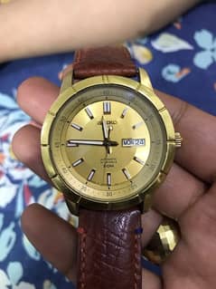 SEIKO 5 original gold plated watch