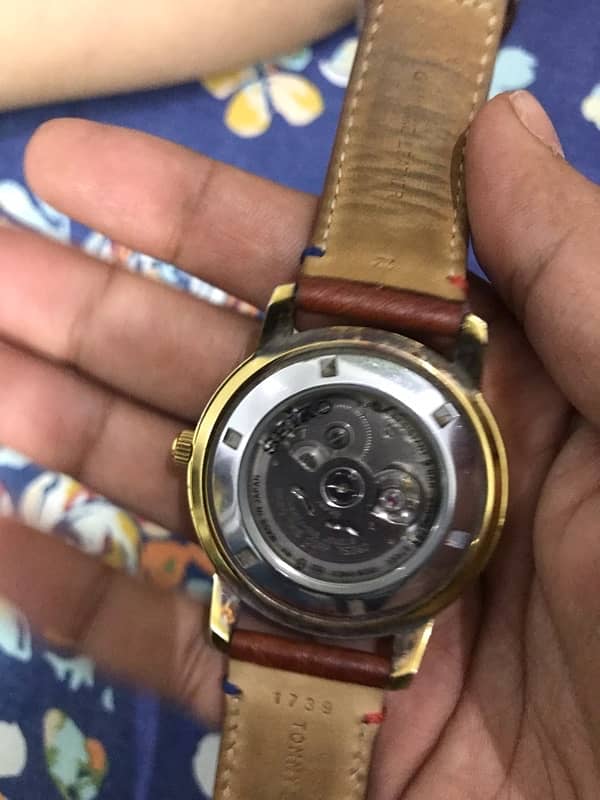 SEIKO 5 original gold plated watch 3