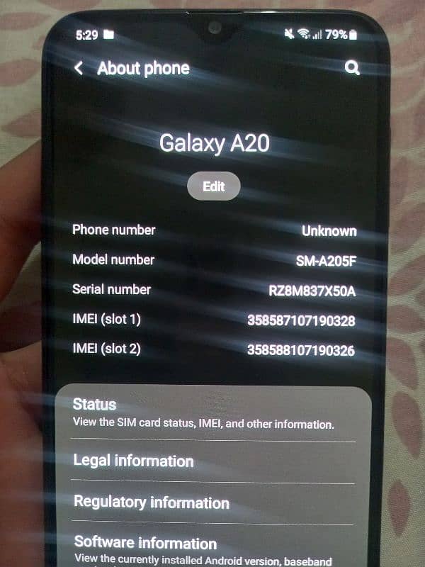 samsung galaxy a20 pta approved 2