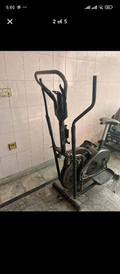 2 in 1 Elliptical/Exercise cycle