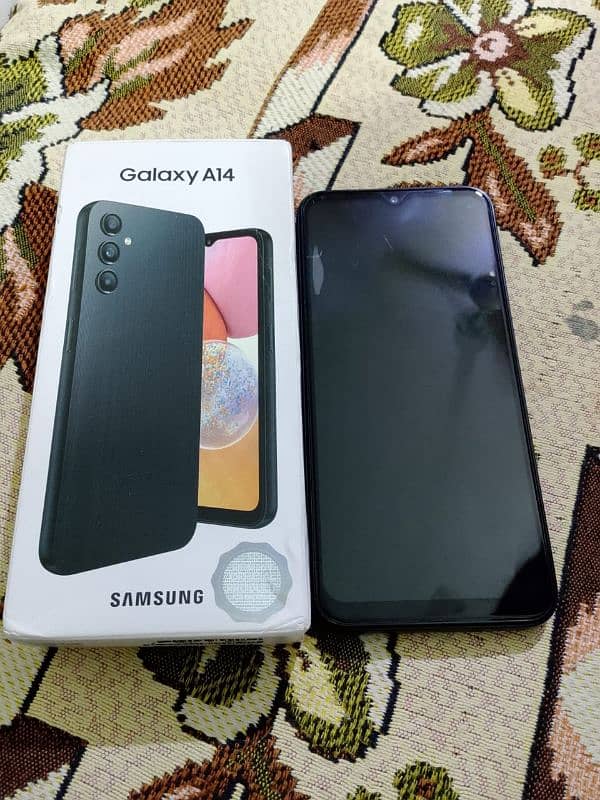 Samsung Galxy A14 brand new 10/10 condition with 7 months warranty. 1