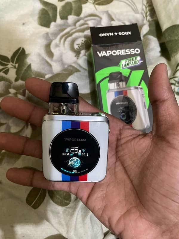 vaporesso xros nano 4 pod / vape box pack 3