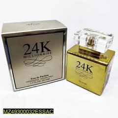 12 Hrs Sweat Resistance  24K Millionaire Perfume