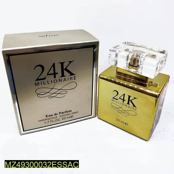 12 Hrs Sweat Resistance  24K Millionaire Perfume 0