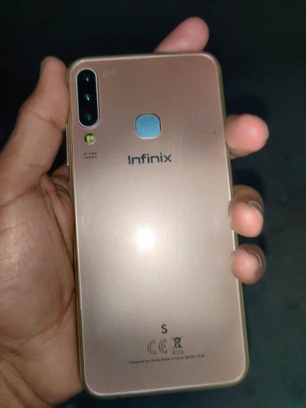 infinix smart with box s4 4/64 memory dual prove urgent sale 3