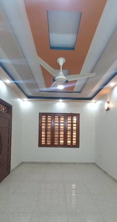 Brand New Independent 120 Sq. Yd Ground+1 House For Rent at Gwalior Society Sector 17A Scheme 33, Khi.