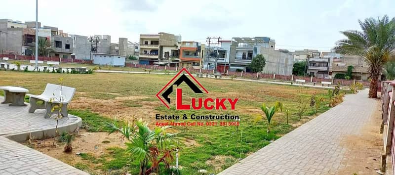 120 Sq. Yd. Residential Plot For Sale At State Bank Society Sector 17A Scheme 33, Near By Karachi University Society. 1