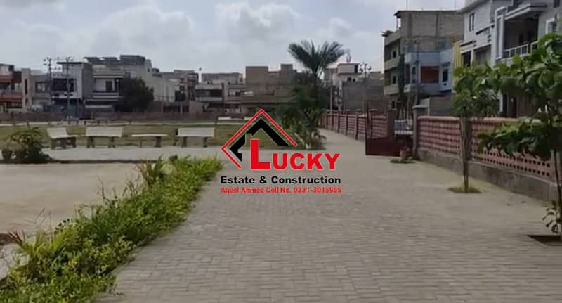 120 Sq. Yd. Residential Plot For Sale At State Bank Society Sector 17A Scheme 33, Near By Karachi University Society. 2