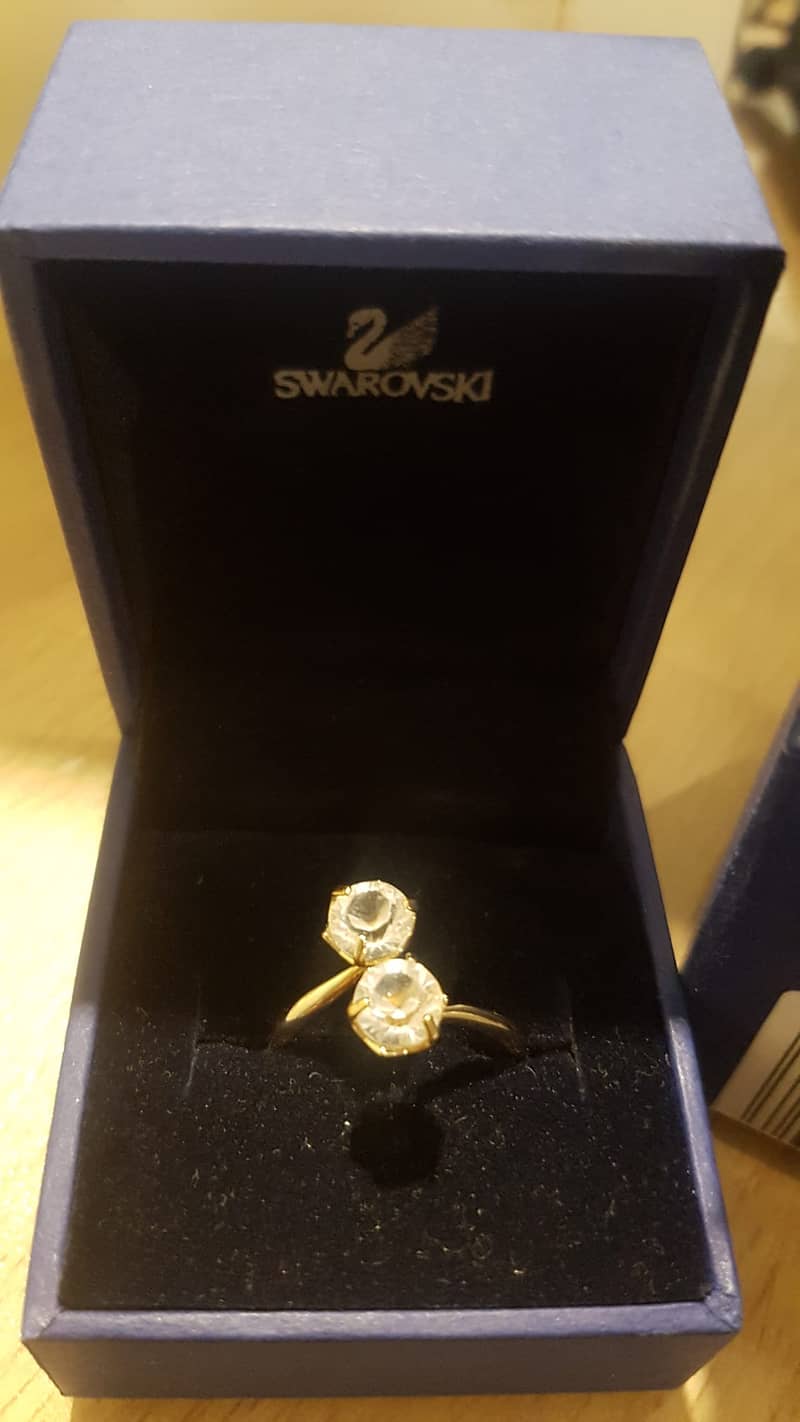 Genuine New Swarovski Ring 1