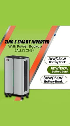 ZING SOLAR INVERTER + BATTERY