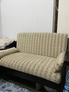 2 Seater Sofa, Diaar Wood