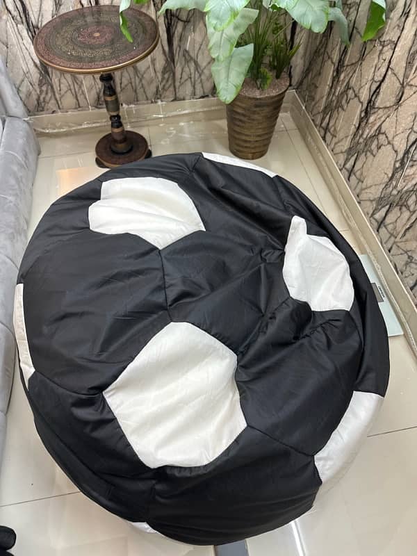 football shape style , beanbag 2