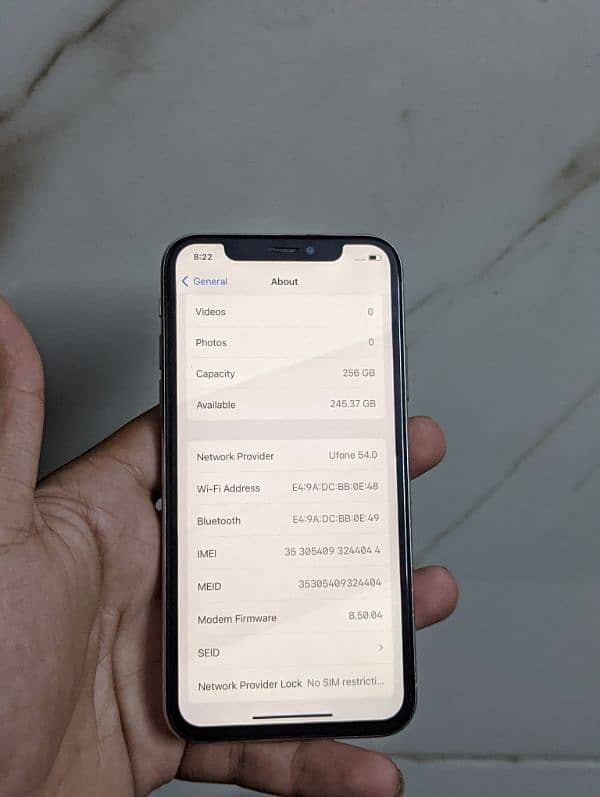 iPhone X 256 gb Factory unlock 10/10 2