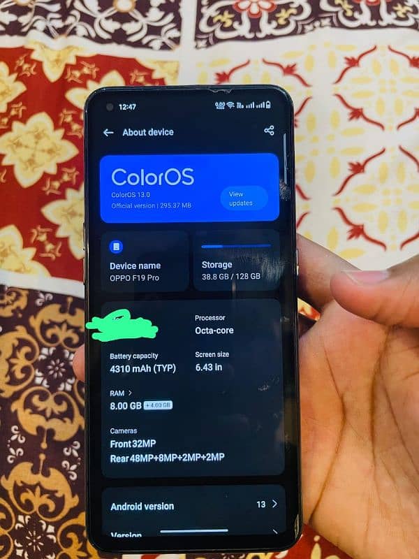 Oppo F19pro 4
