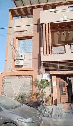 west open Double story House with 9kv solar light Jinnah avenue Malir