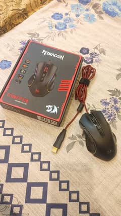 Redragon M607 GRIFFIN RGB 7200 DPI Gaming Mouse (Black)