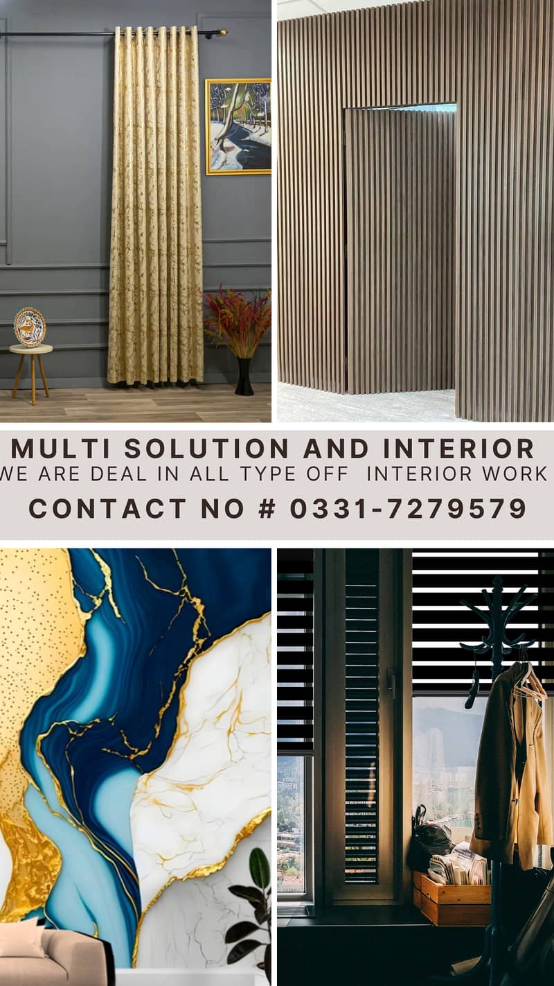 Wallpaper / 3D Wallpaper / Wall Home Decore / Window Blinds / Flooring 13