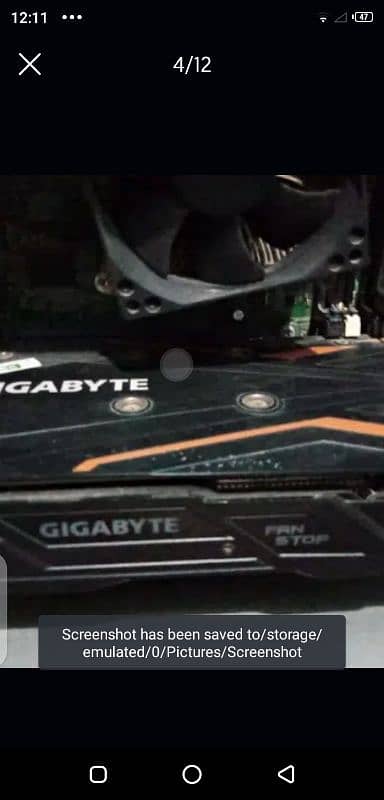 4GB Graphics card 1050ti 4gb 128bit