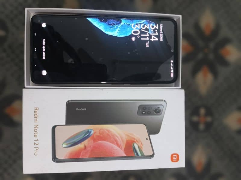 Redmi Note 12 pro 16+256 in excellent condition with accessories 1