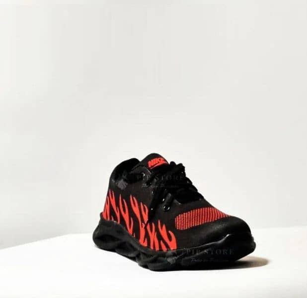 Men Fibric Running Jogars Red Fire 2