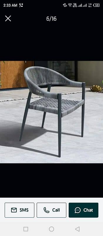 Bulk Stocks Available Out Door Chair Cafe Restaurant Hotel Garden Home 11