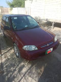 Suzuki cultus 2007 red colour alloy Rim